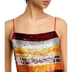 Alice+Olivia■Bridget Sequin Spaghetti Strap Dress■ドレス Alice + Olivia | Dresses | Alice And Olivia Bridget Sequin